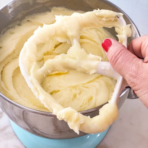 Kitchenaid mixer 2025 mashed potatoes