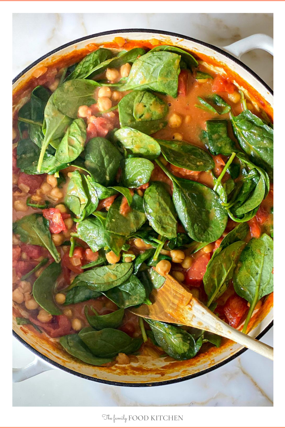 Chickpea and Spinach Curry - The Family Food Kitchen
