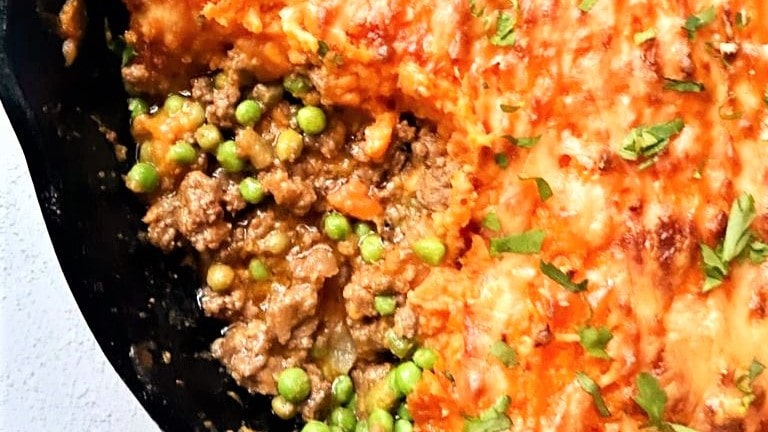 Shepherd's Pie with Kheema + Chouriço