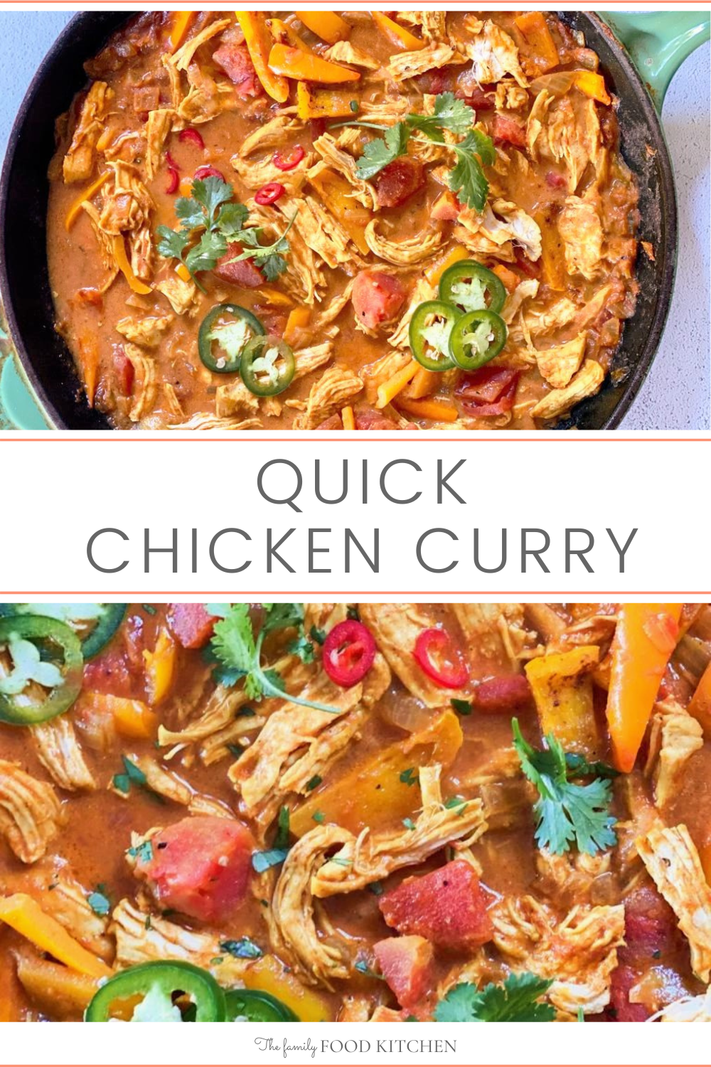 Easy Leftover Chicken Curry - The Family Food Kitchen