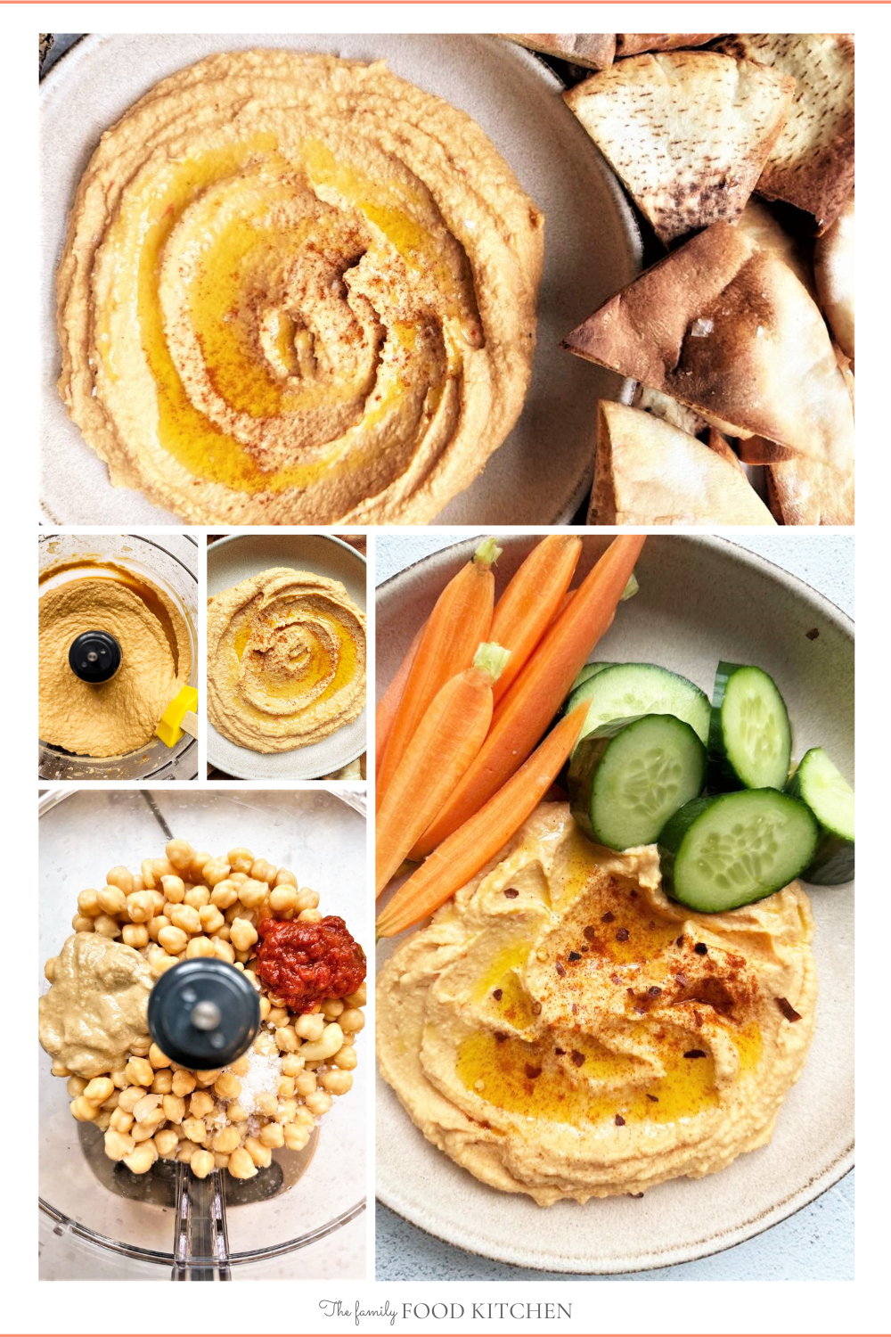 Harissa Hummus - The Family Food Kitchen