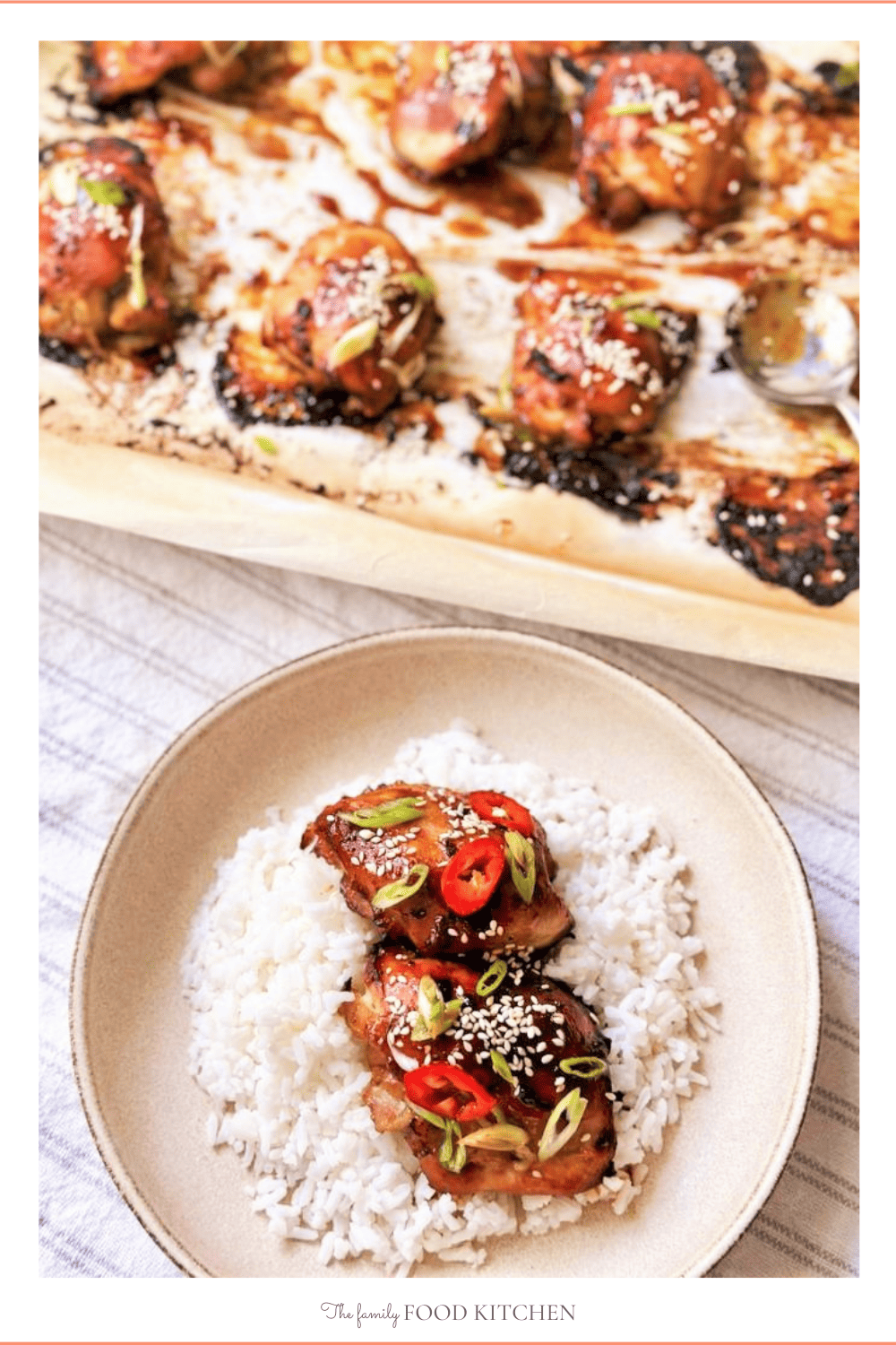 Easy Miso Chicken Thighs - The Family Food Kitchen