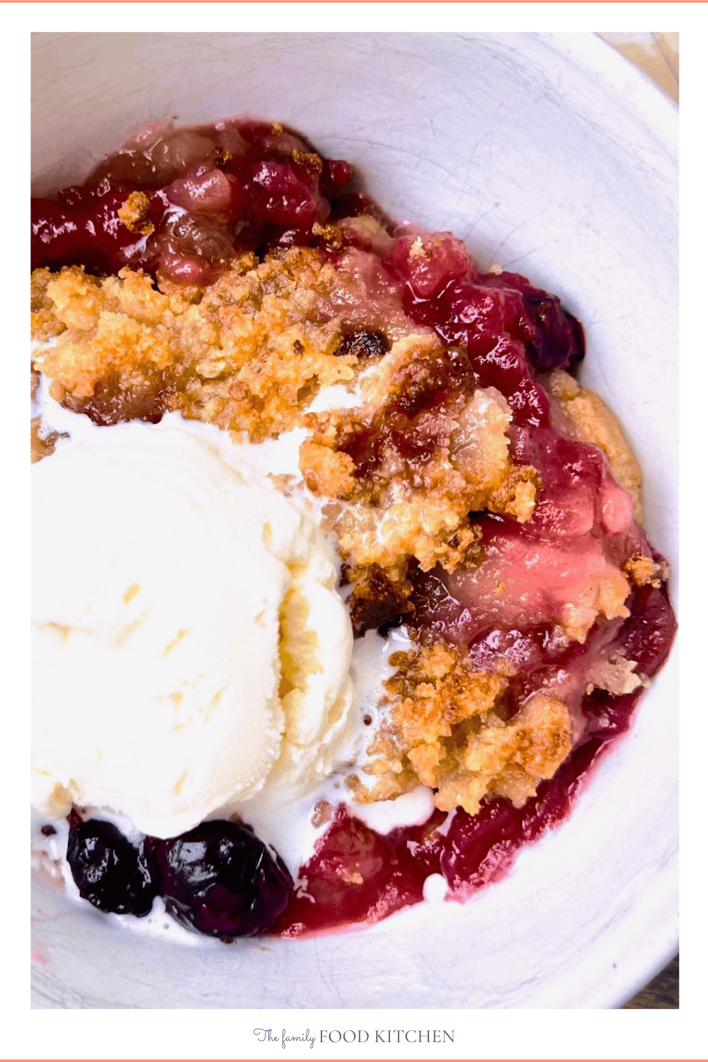 Easy Apple & Blueberry Crumble (with Frozen or Fresh Berries) - The ...